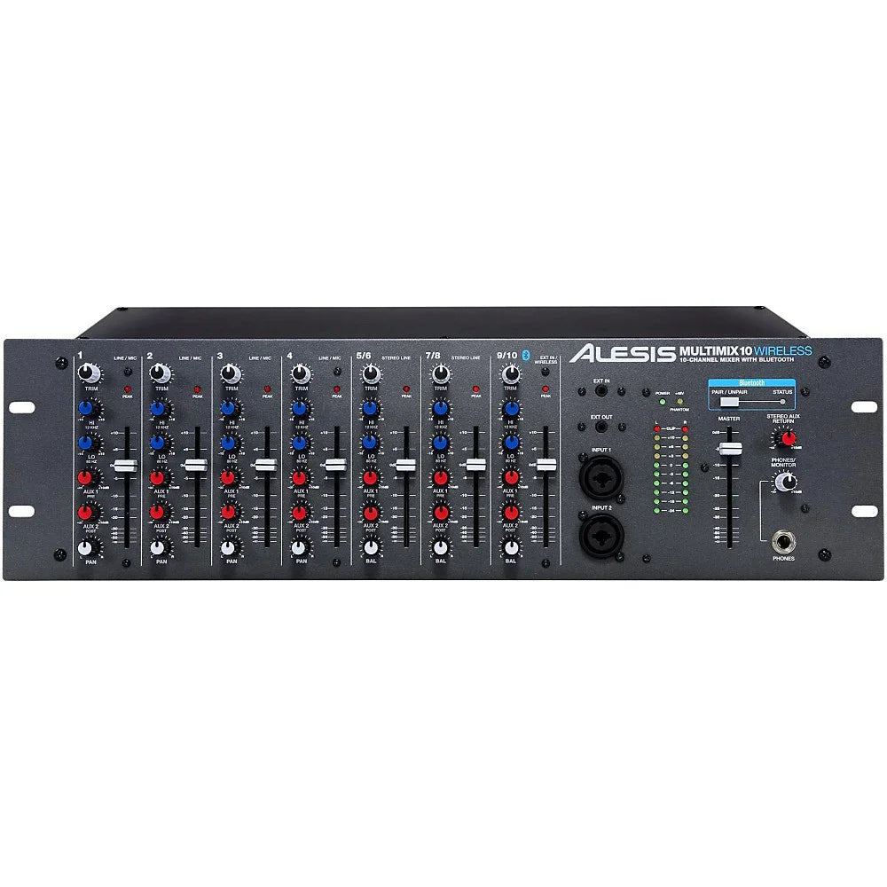 10-Channel Rackmount Mixer With Bluetooth C99423