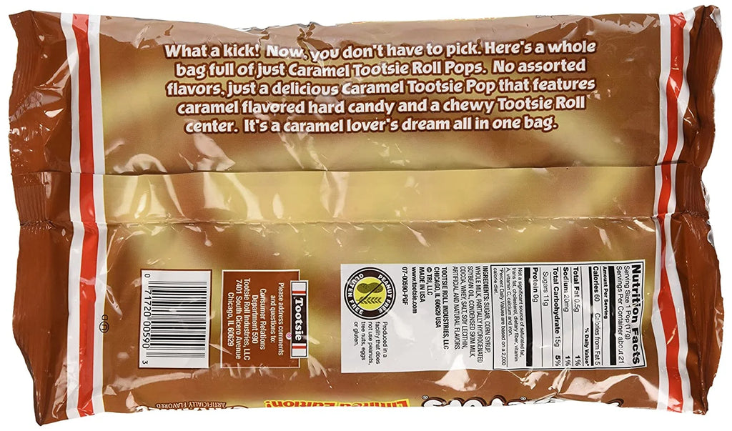 Caramel Lollipops 12.6 oz (Pack of 2) 42 Total Pops I930