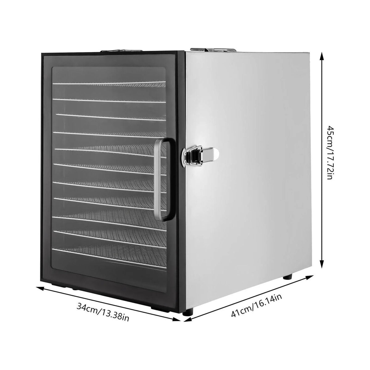 12 Tray Stainless Steel Food Dehydrator 800W O87684