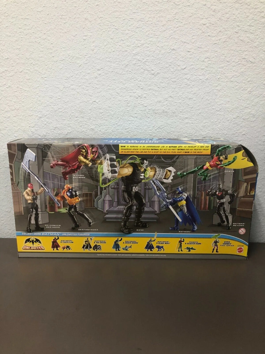 Batman Gotham City Bane Battle Figures (7-Pack) M741
