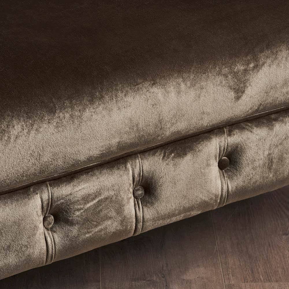 Gray Velvet Loveseat Y365
