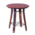 24 in. Wine Barrel Side Table F22118