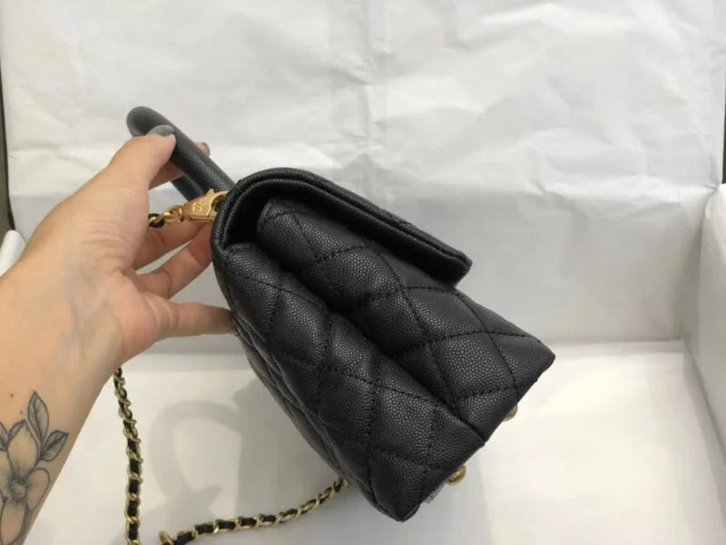 Black Handle Bag E418601