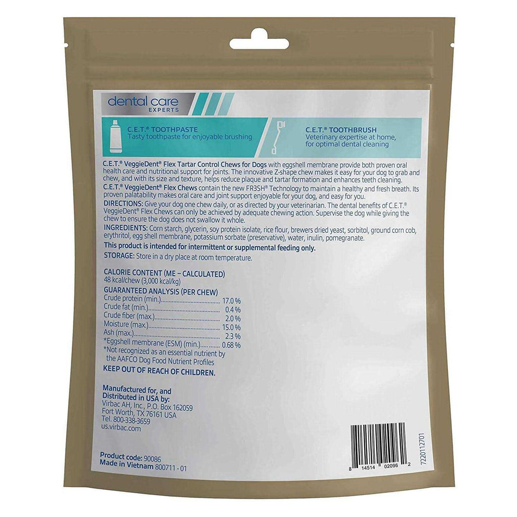 VeggieDent Tartar Control Chews Dogs Q8804