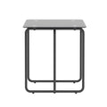 Modern Tempered Glass Coffee Table, Black N60322