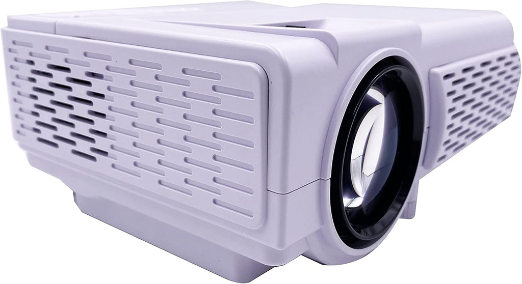 White HD LED Bluetooth Projector M6447