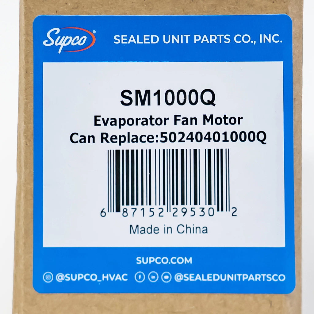 Refrigerator Evaporator Fan Motor S12479