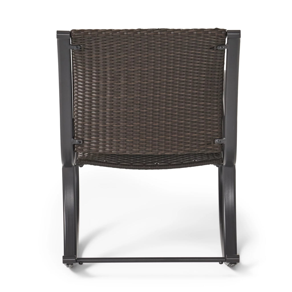 Dark Brown Rocking Chair J941386