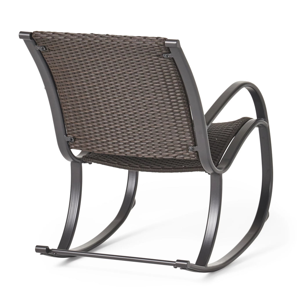 Dark Brown Rocking Chair J941386