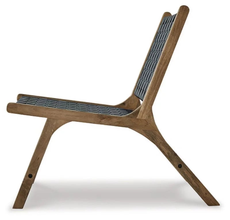 Light Brown Black Accent Chair K268304