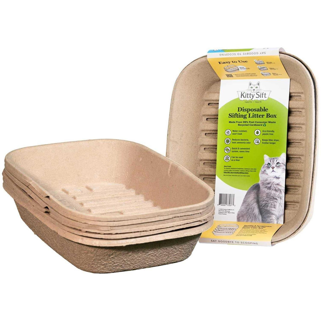 Disposable Sifting Litter Box V3274