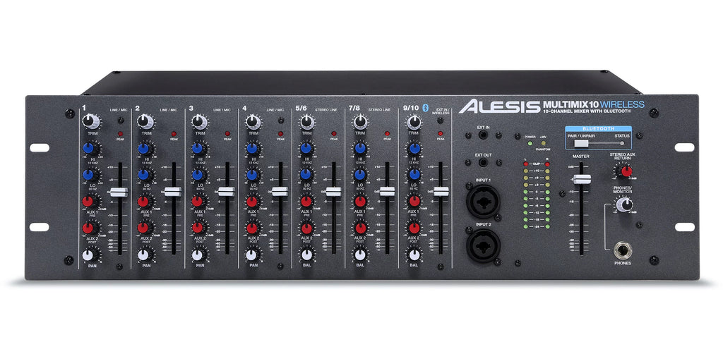 10-Channel Rackmount Mixer With Bluetooth C99423