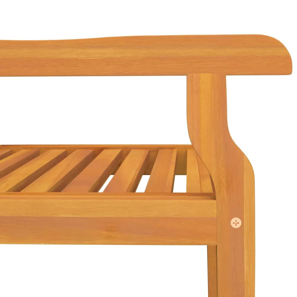 4 pcs Solid Wood Acacia Patio Dining Chairs T281500