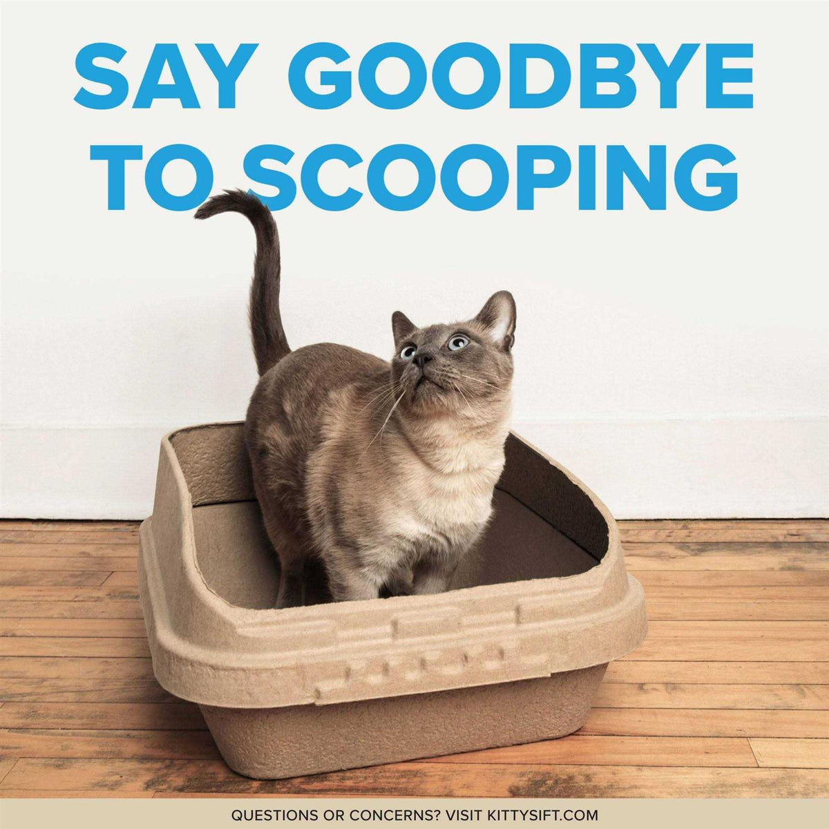 Disposable Sifting Litter Box V3274